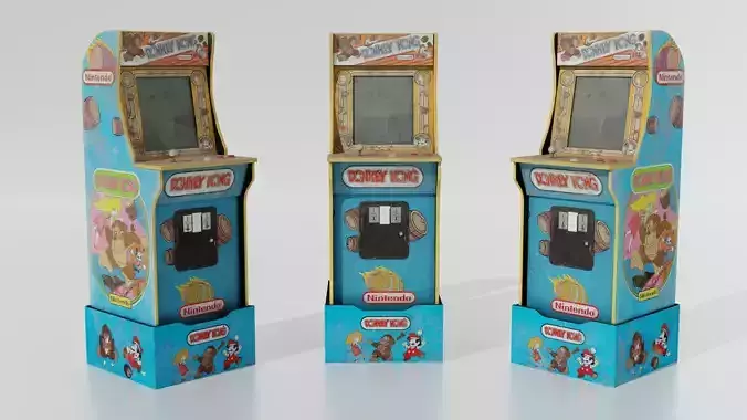 Arcade Cabinet Donkey Kong