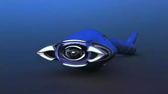 Futuristic Probe Droid Snake