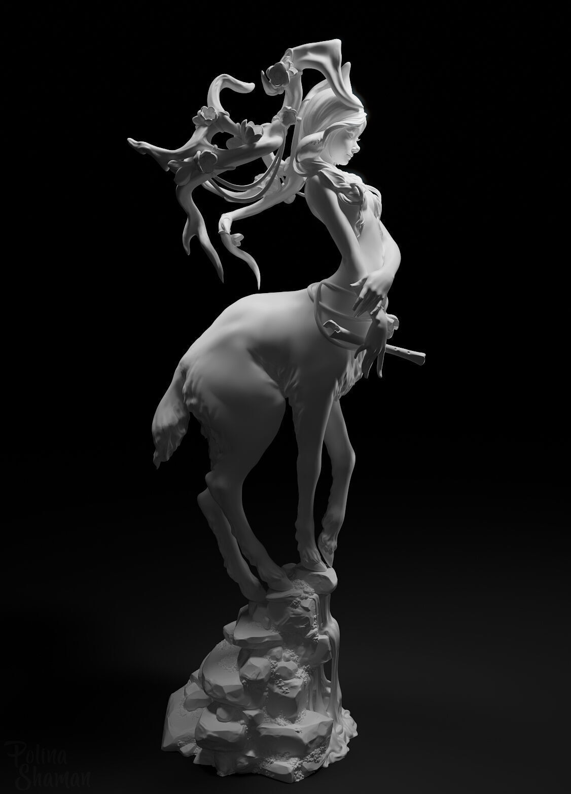 Shy - printable stl 3D print model_2