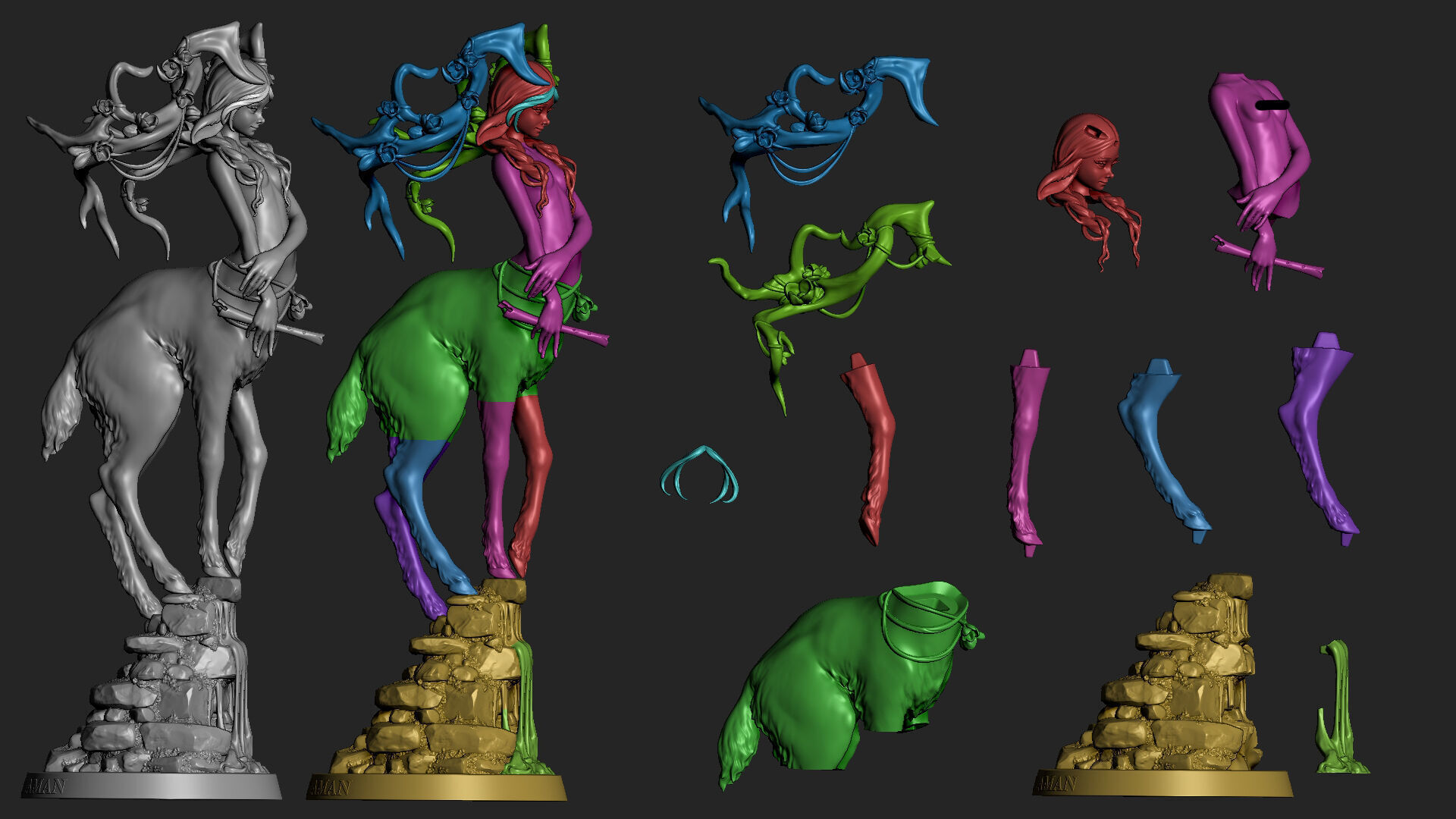 Shy - printable stl 3D print model_7