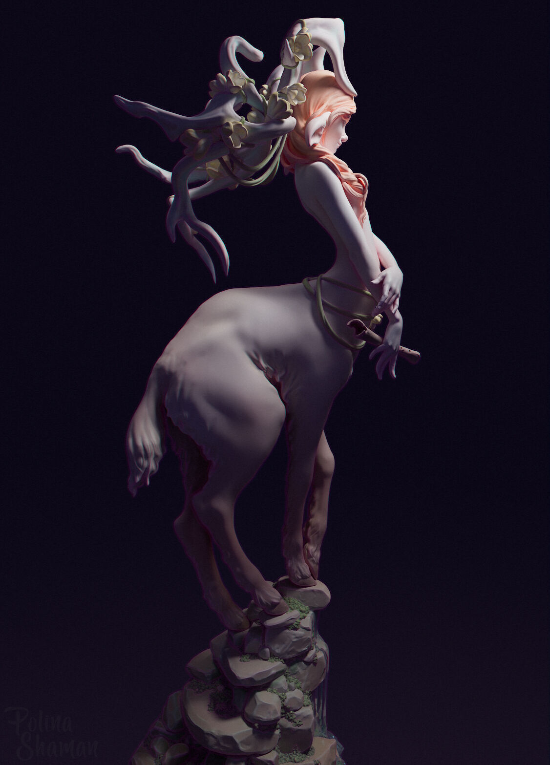 Shy - printable stl 3D print model_1