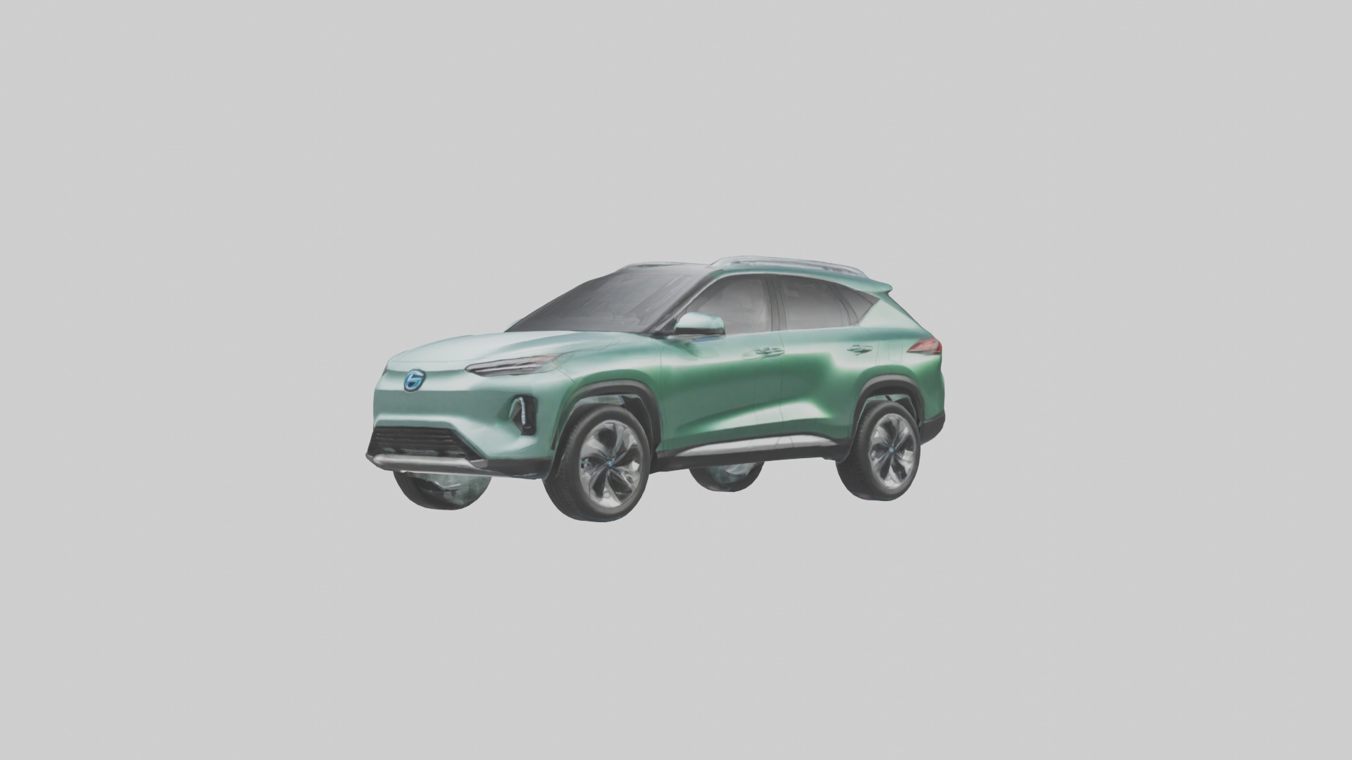 Ecofriendly Hybrid SUV model 3D model_8
