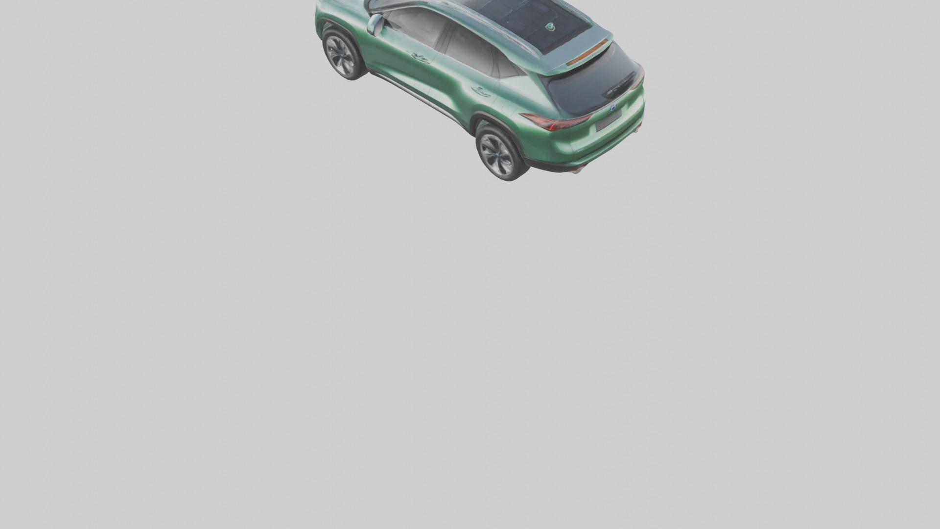 Ecofriendly Hybrid SUV model 3D model_3