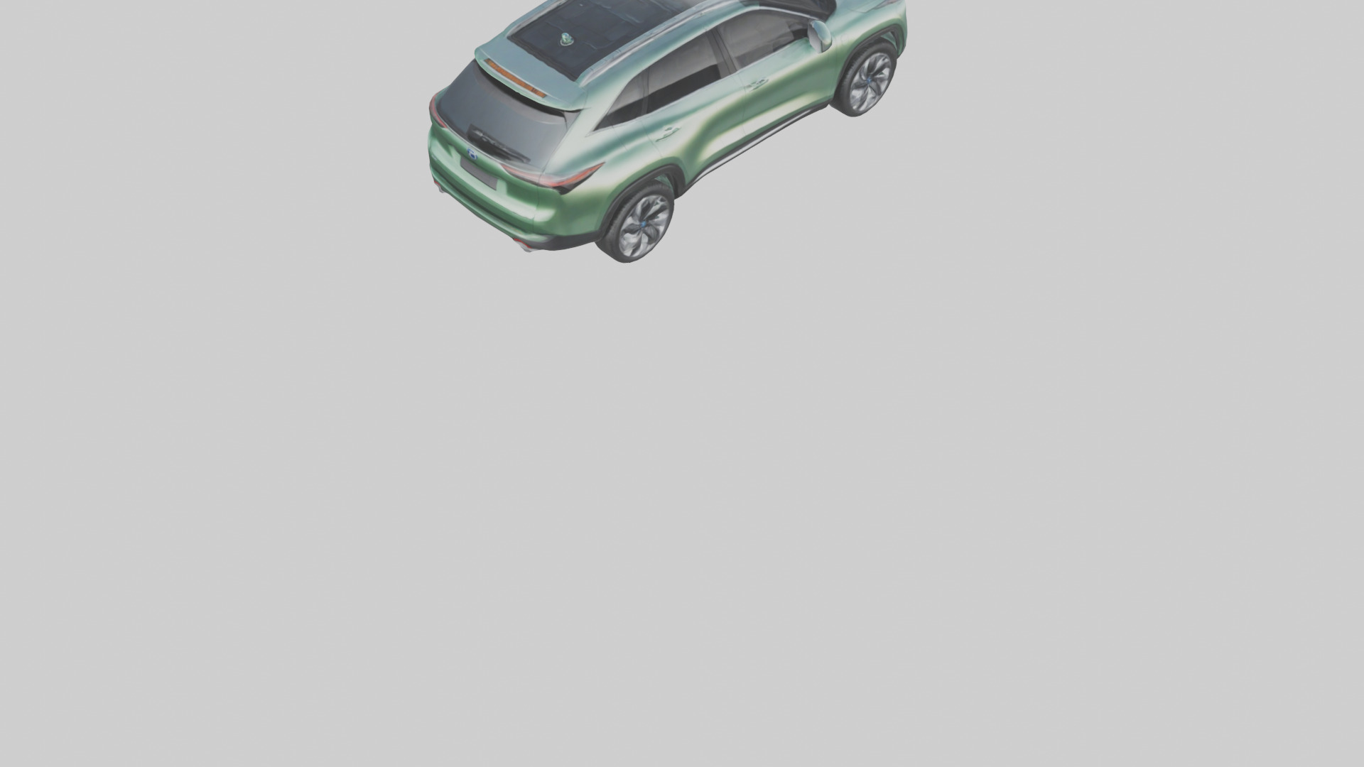 Ecofriendly Hybrid SUV model 3D model_4