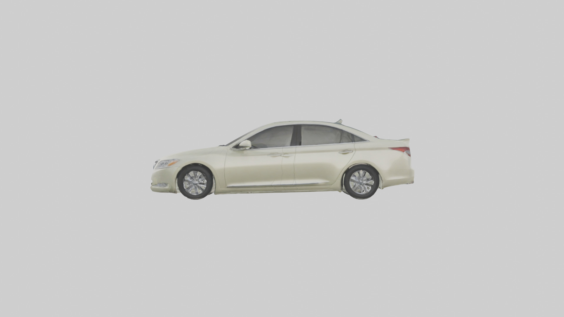 Ecofriendly Sedan model 3D model_12