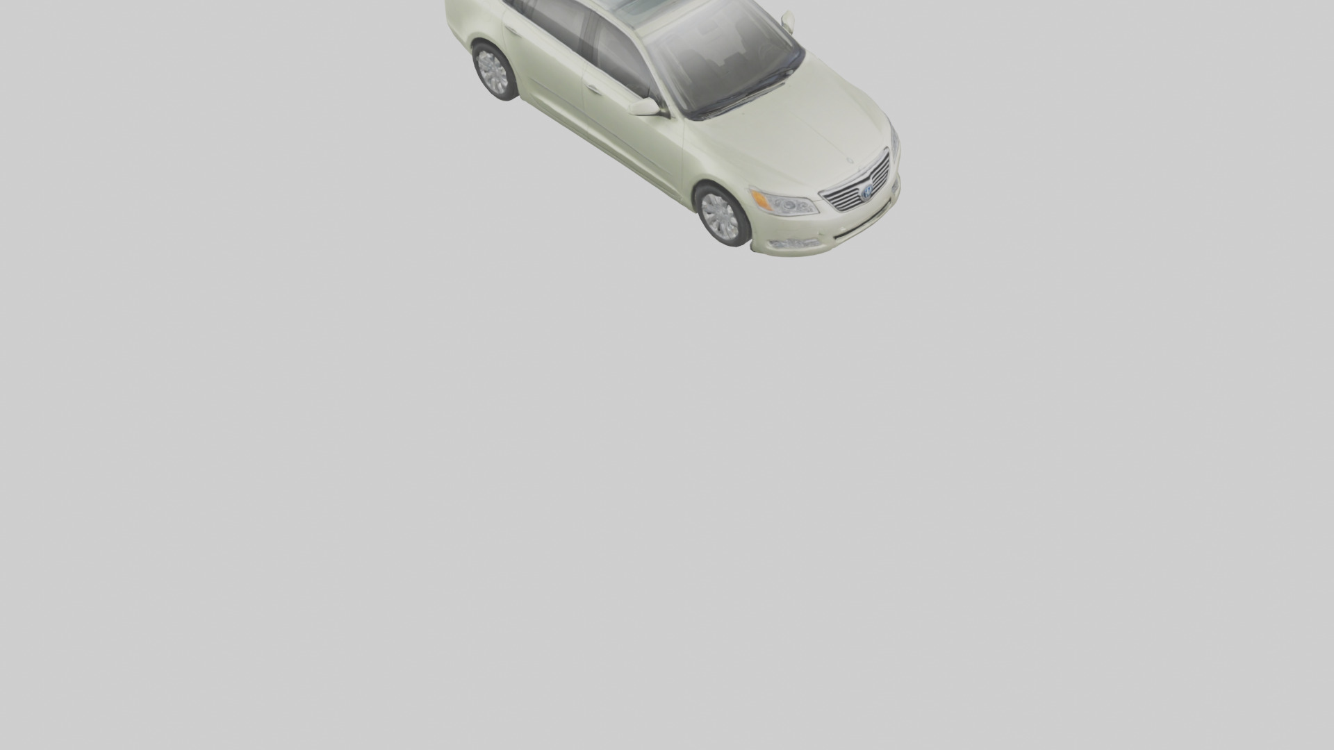 Ecofriendly Sedan model 3D model_6
