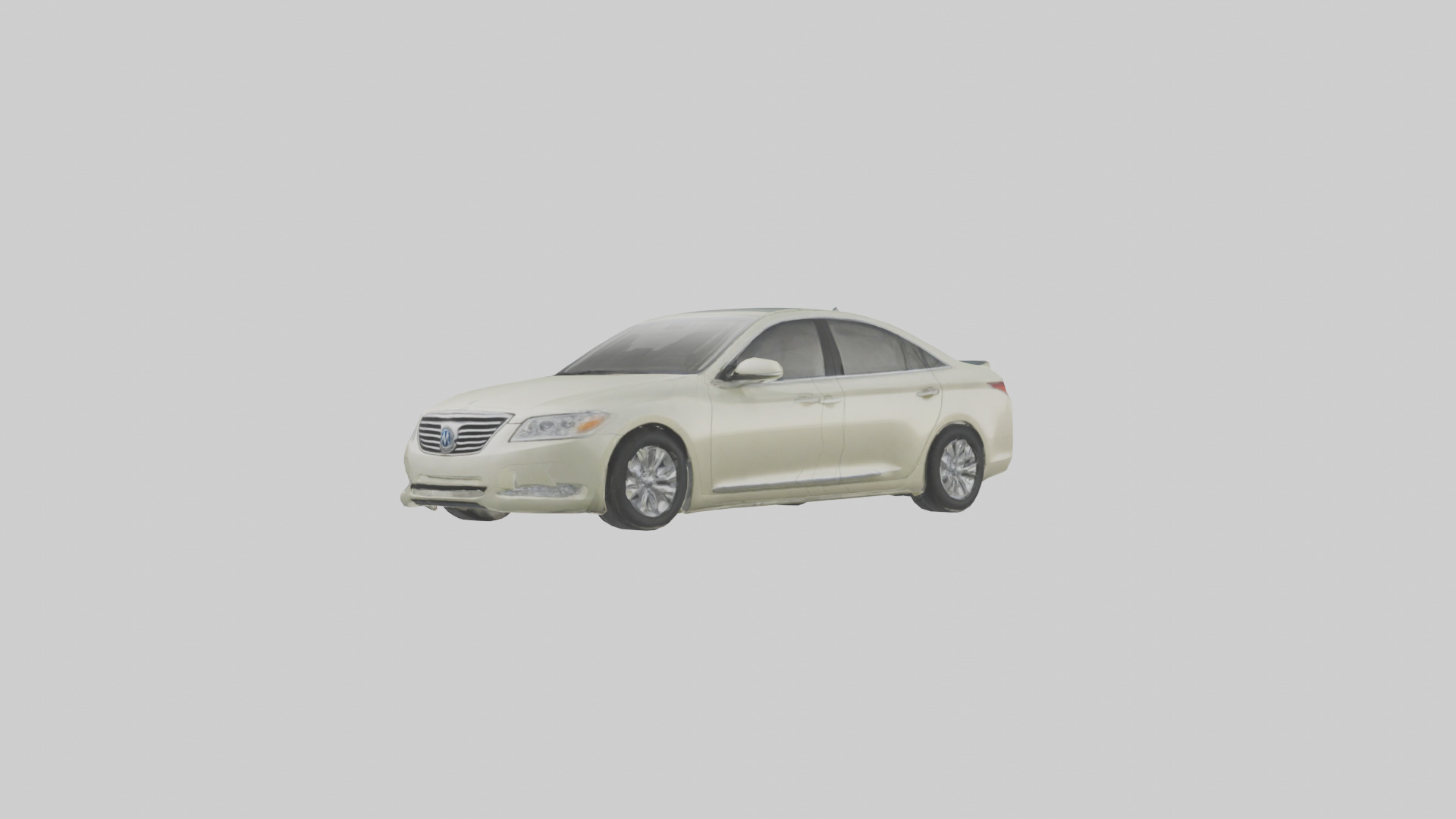 Ecofriendly Sedan model 3D model_8