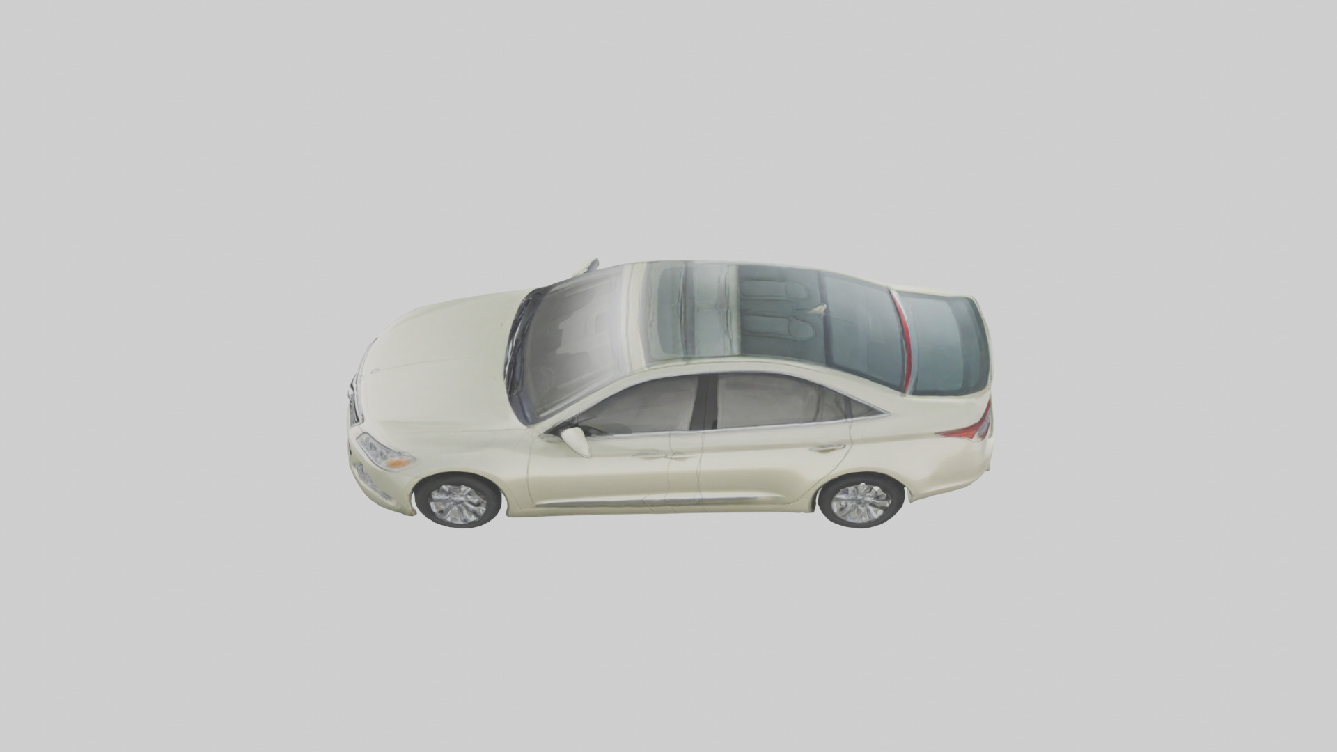 Ecofriendly Sedan model 3D model_17