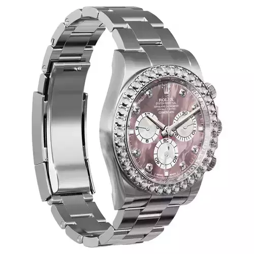 Rolex Cosmograph Daytona diamonds 3D model