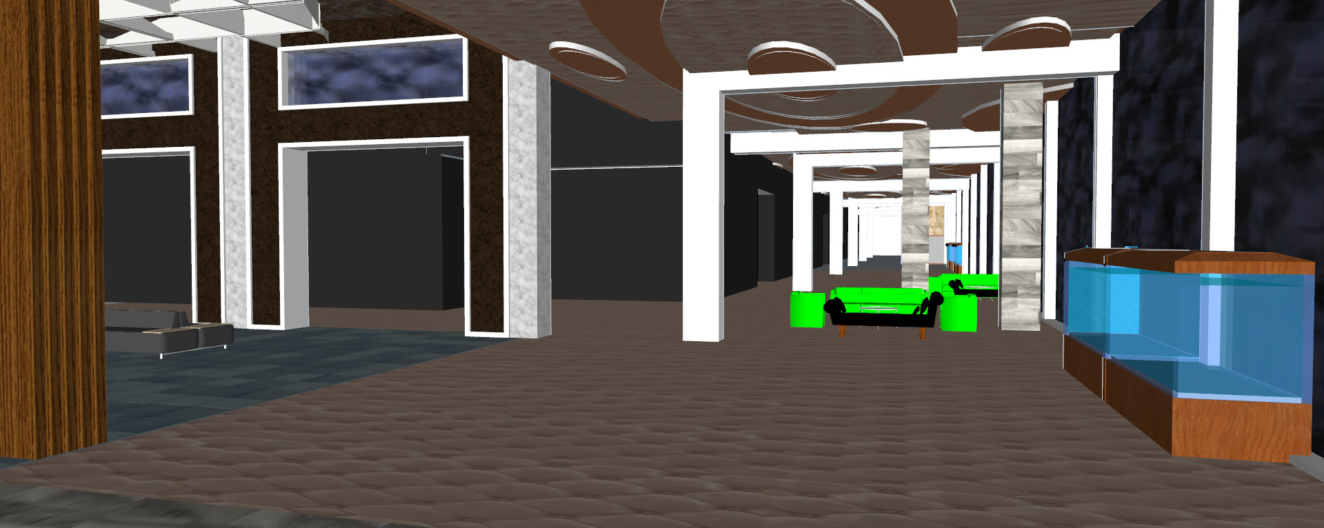 The NEW CENTURY GLOBAL CENTER 2020 3D model_49