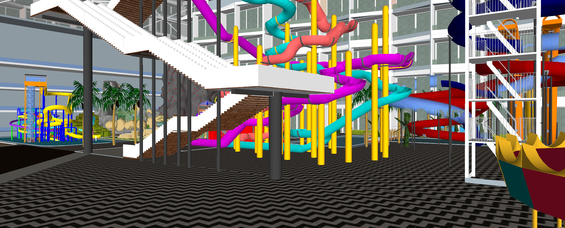 The NEW CENTURY GLOBAL CENTER 2020 3D model_28