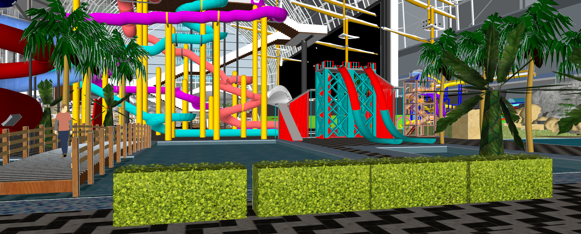 The NEW CENTURY GLOBAL CENTER 2020 3D model_29