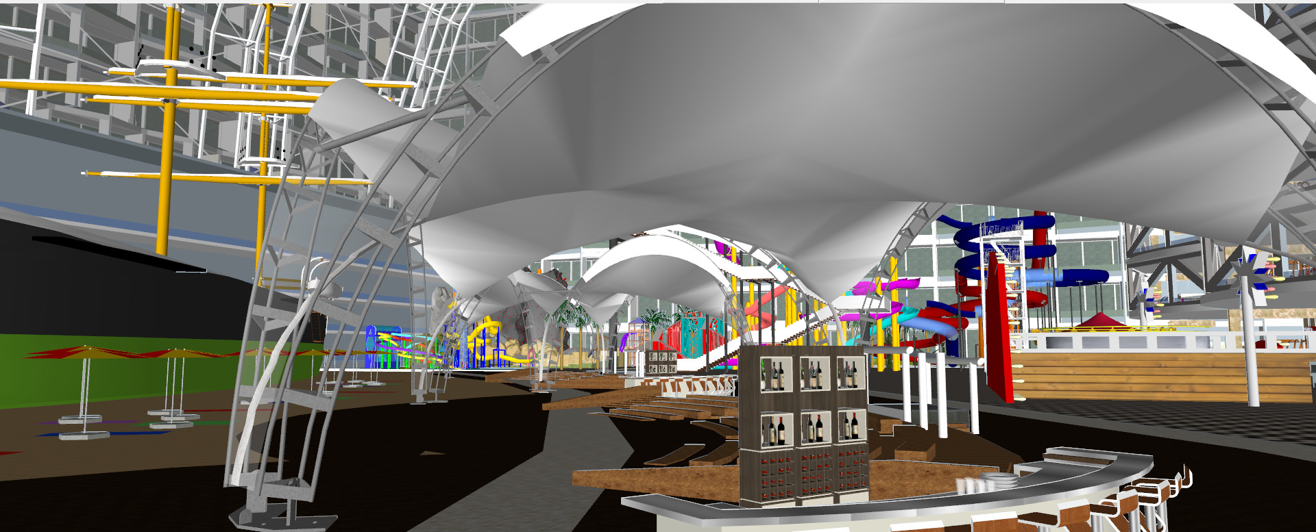 The NEW CENTURY GLOBAL CENTER 2020 3D model_25