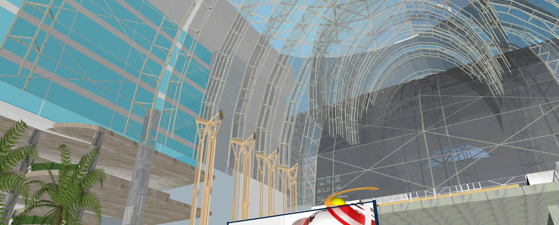 The NEW CENTURY GLOBAL CENTER 2020 3D model_8