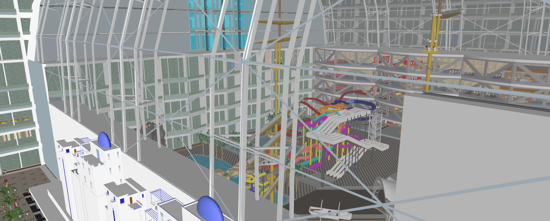 The NEW CENTURY GLOBAL CENTER 2020 3D model_55