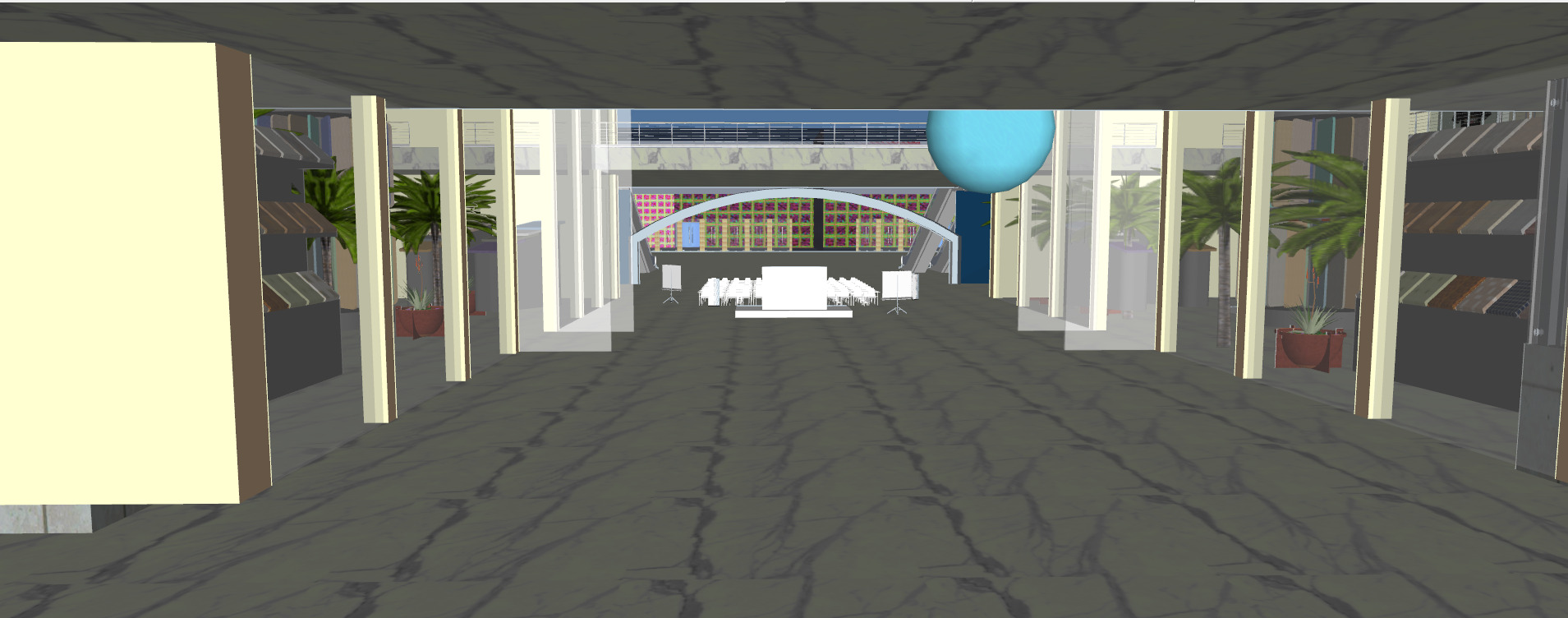 The NEW CENTURY GLOBAL CENTER 2020 3D model_61