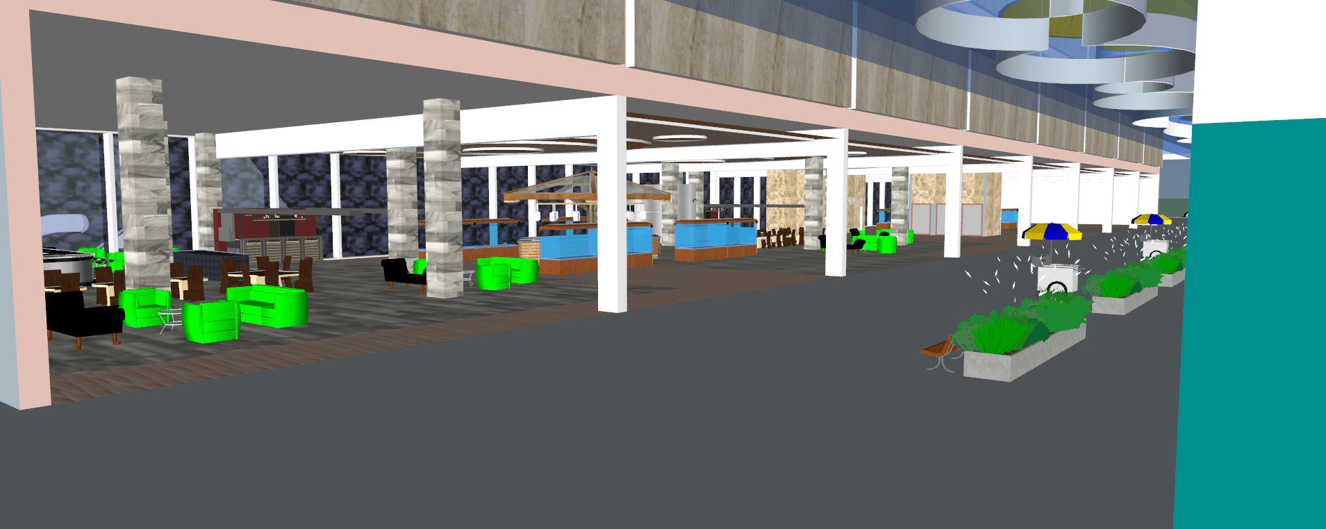 The NEW CENTURY GLOBAL CENTER 2020 3D model_69