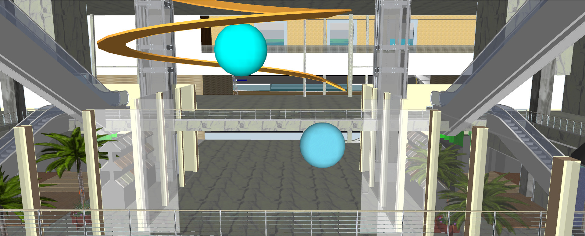 The NEW CENTURY GLOBAL CENTER 2020 3D model_9