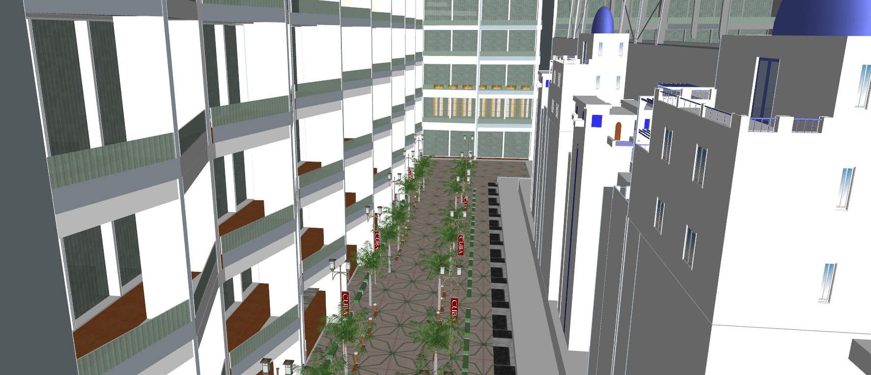The NEW CENTURY GLOBAL CENTER 2020 3D model_52