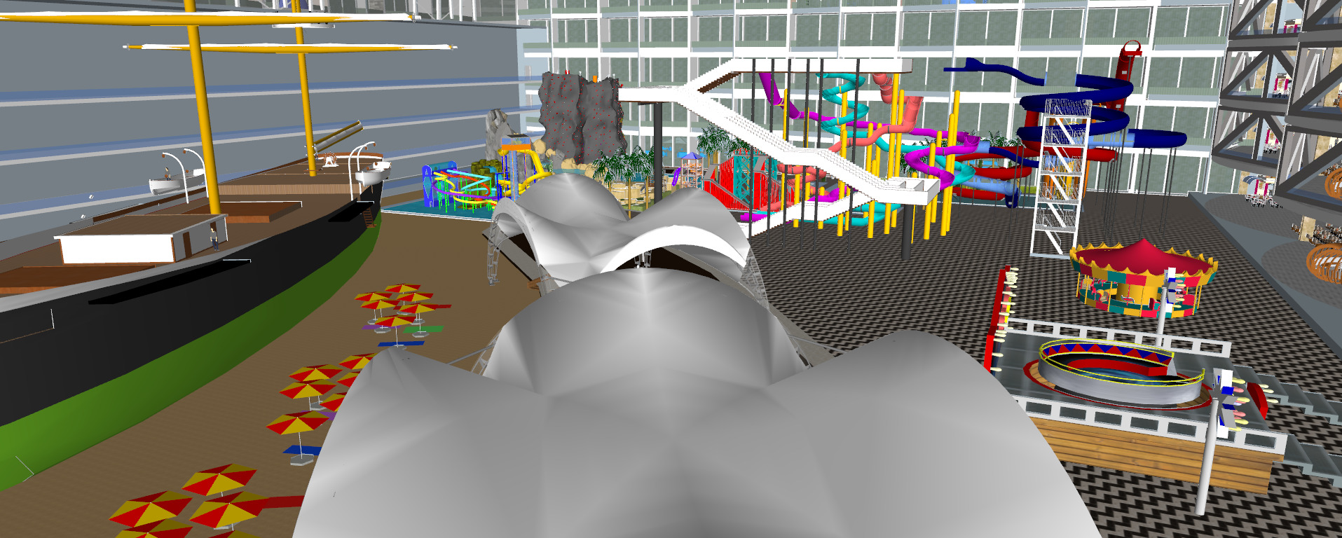 The NEW CENTURY GLOBAL CENTER 2020 3D model_26