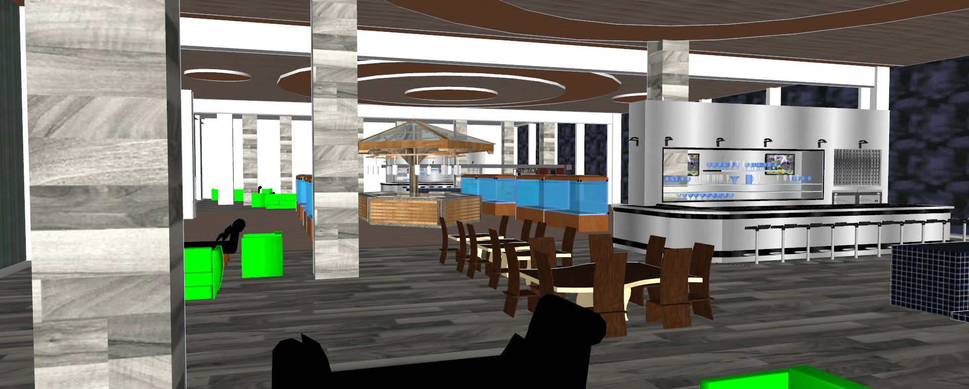 The NEW CENTURY GLOBAL CENTER 2020 3D model_34