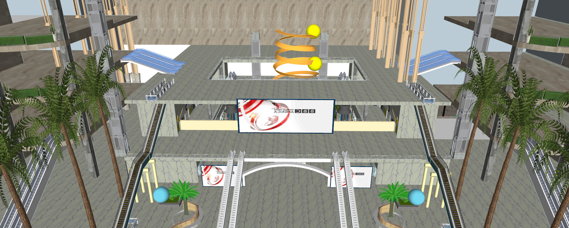 The NEW CENTURY GLOBAL CENTER 2020 3D model_60