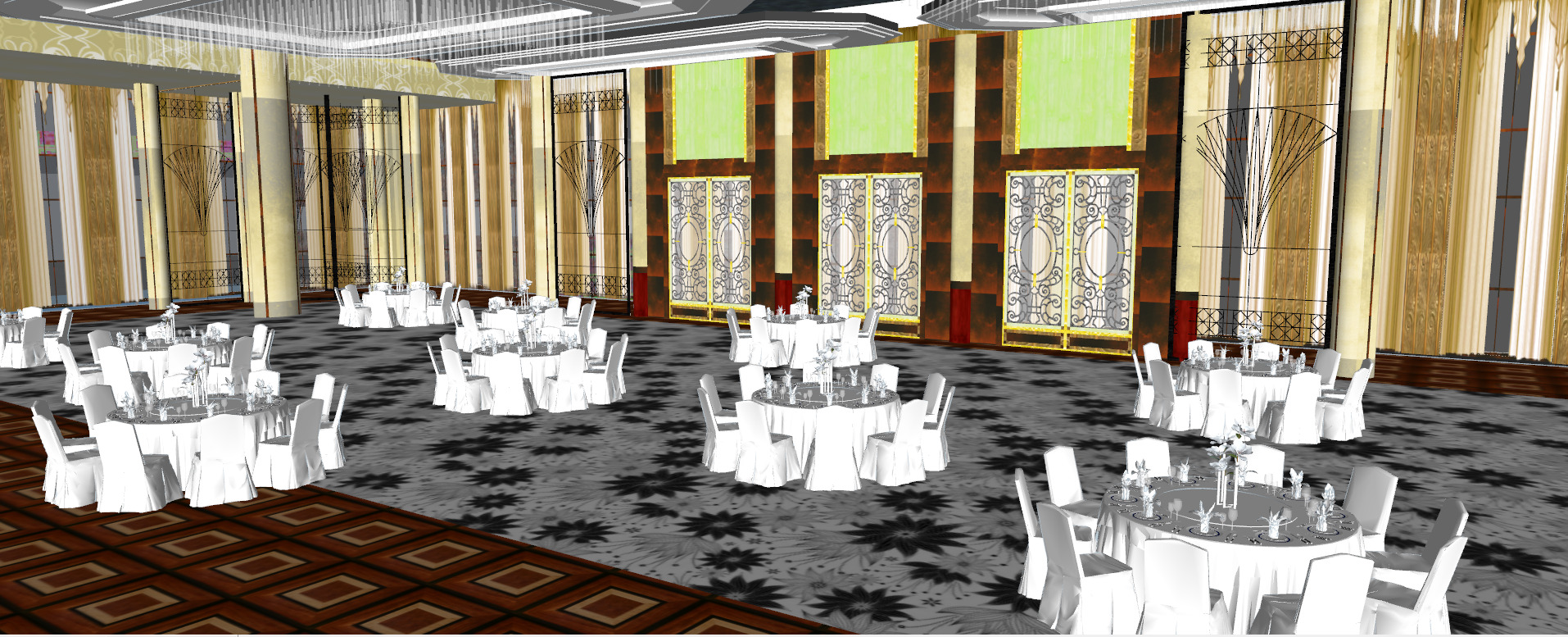 The NEW CENTURY GLOBAL CENTER 2020 3D model_47