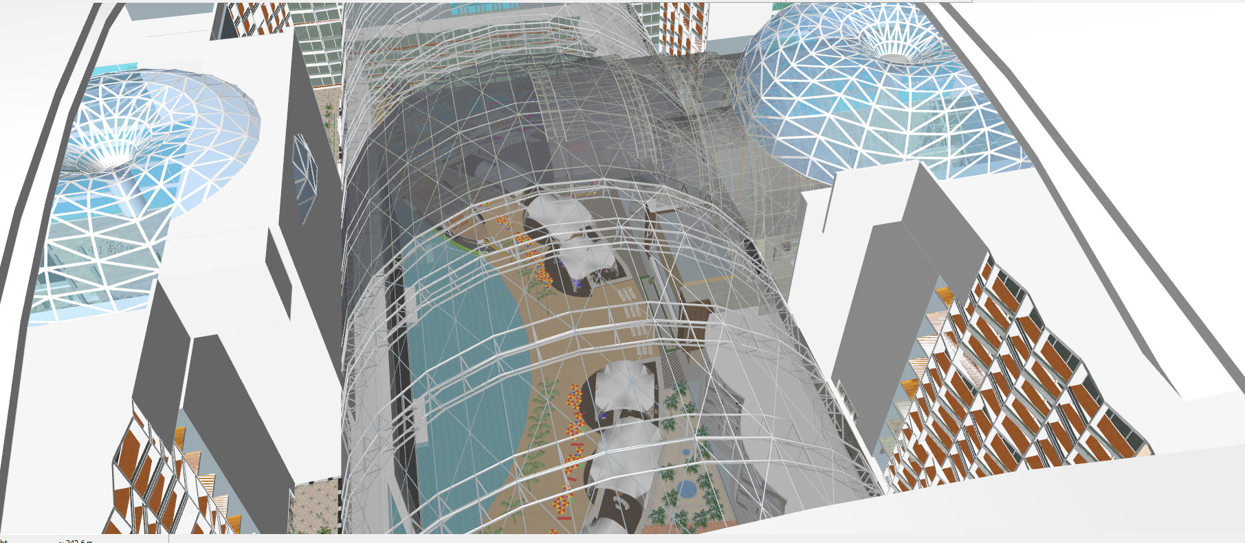 The NEW CENTURY GLOBAL CENTER 2020 3D model_51