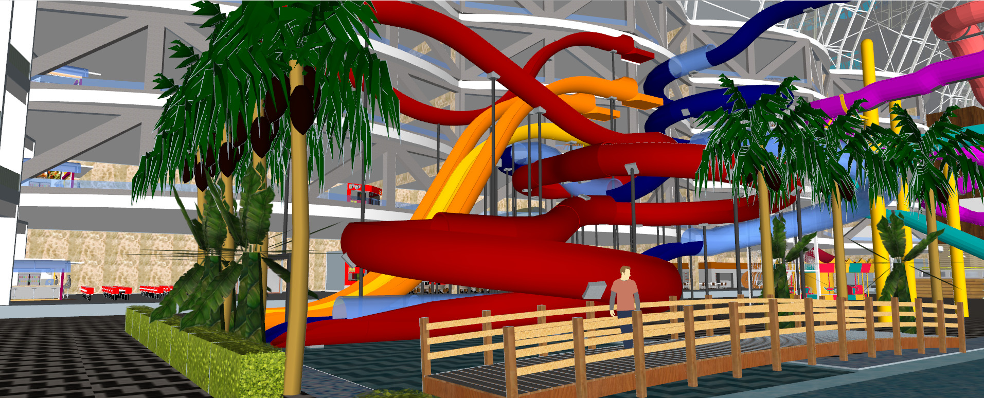 The NEW CENTURY GLOBAL CENTER 2020 3D model_30