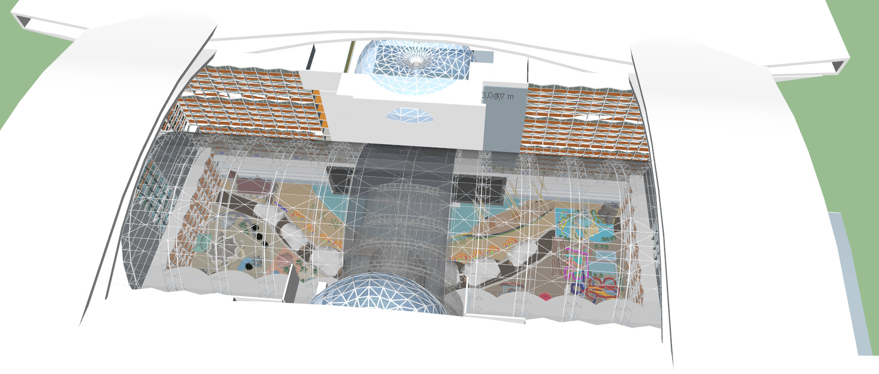 The NEW CENTURY GLOBAL CENTER 2020 3D model_2