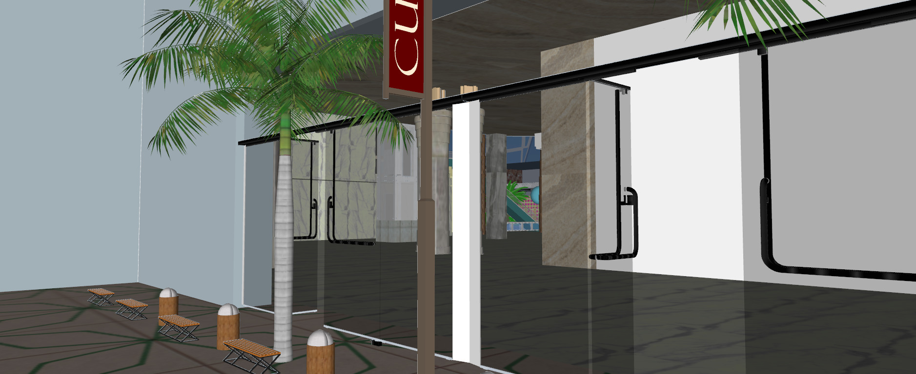 The NEW CENTURY GLOBAL CENTER 2020 3D model_53