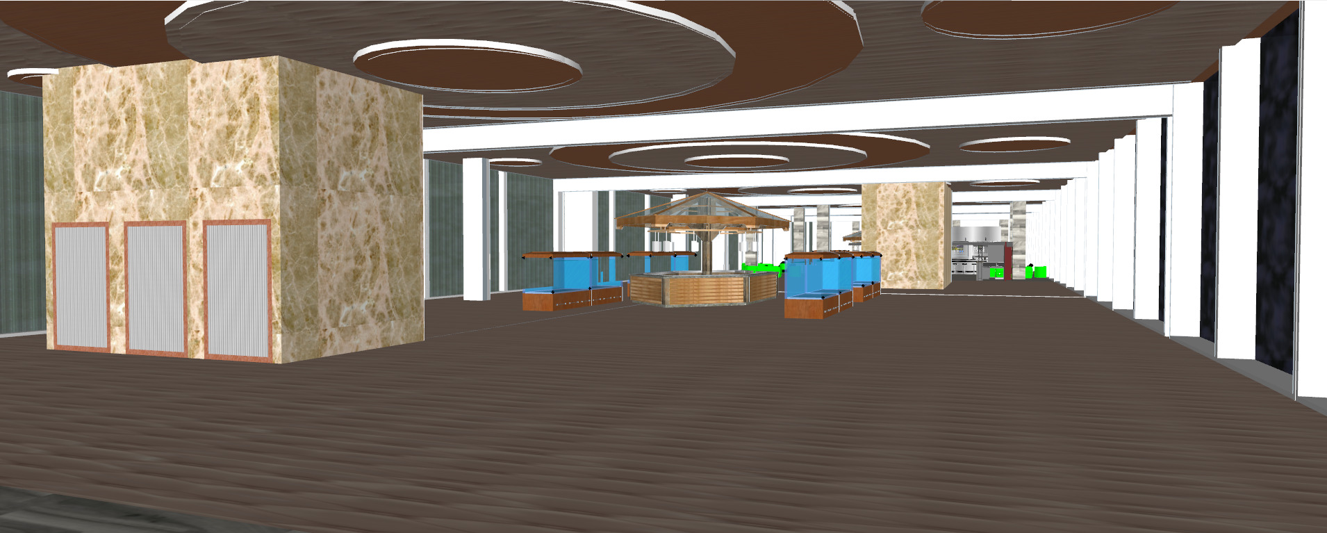 The NEW CENTURY GLOBAL CENTER 2020 3D model_33