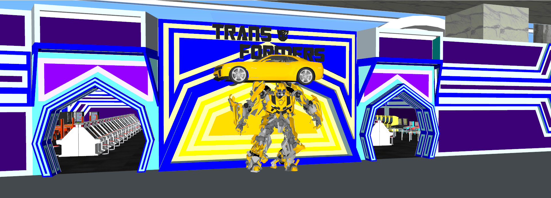 The NEW CENTURY GLOBAL CENTER 2020 3D model_64