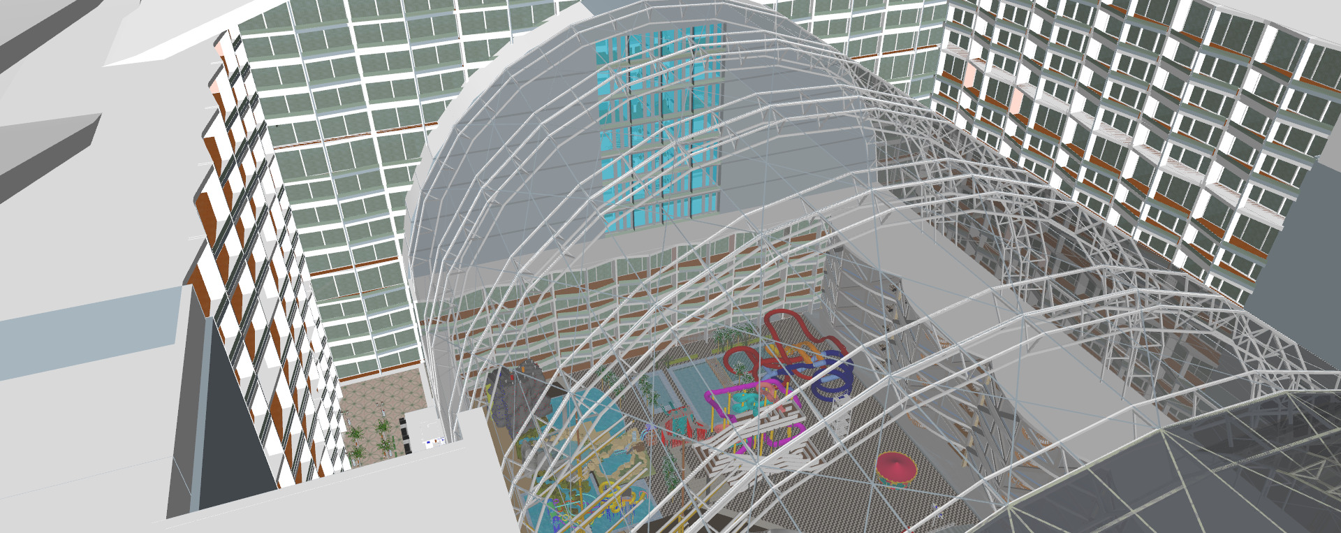 The NEW CENTURY GLOBAL CENTER 2020 3D model_13