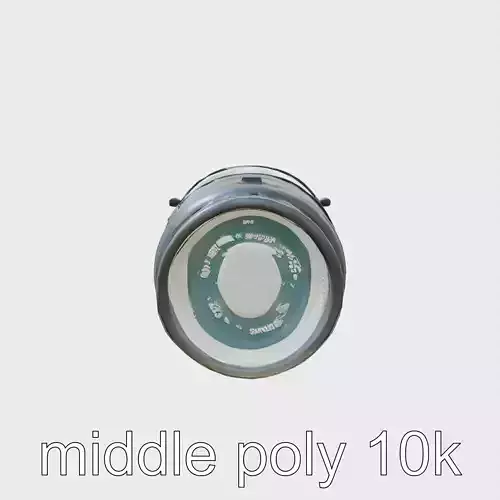 Black Cryogenic Capsule with Frosted Glass and Interface Modules