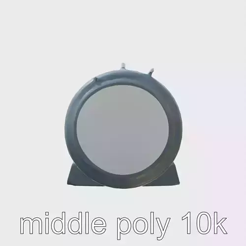 Black Cryogenic Capsule with Frosted Glass and Interface Modules