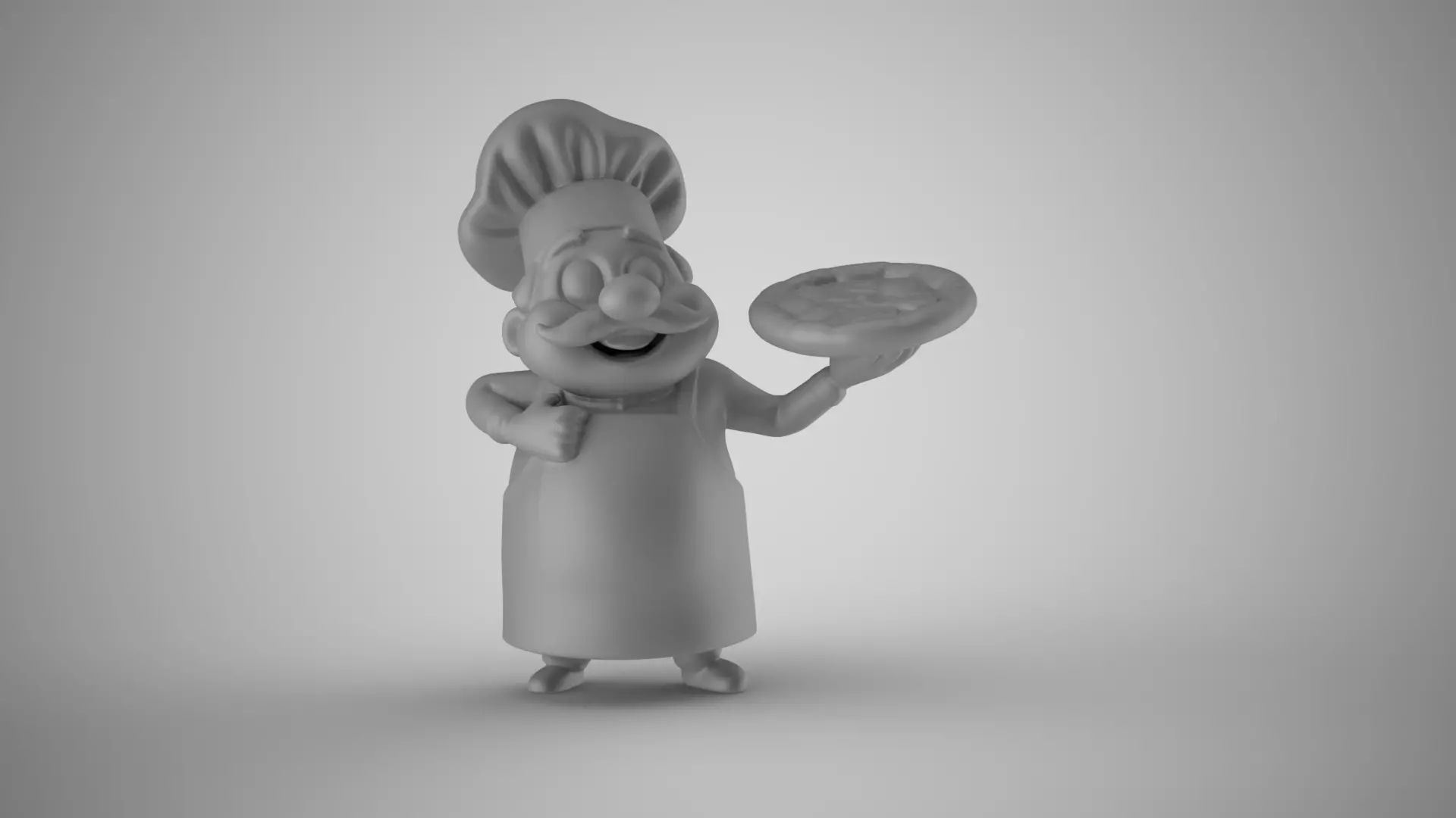 Pizza Master 3D print model
