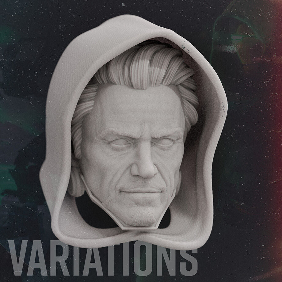 Doctor Doom - 1-4 scale STL Bust 3D print model_5