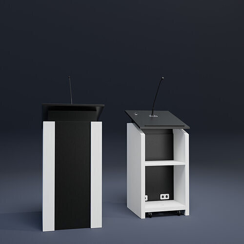 Amynet Lactern Podium 3D model