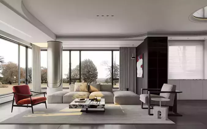 apartment interior scenes   