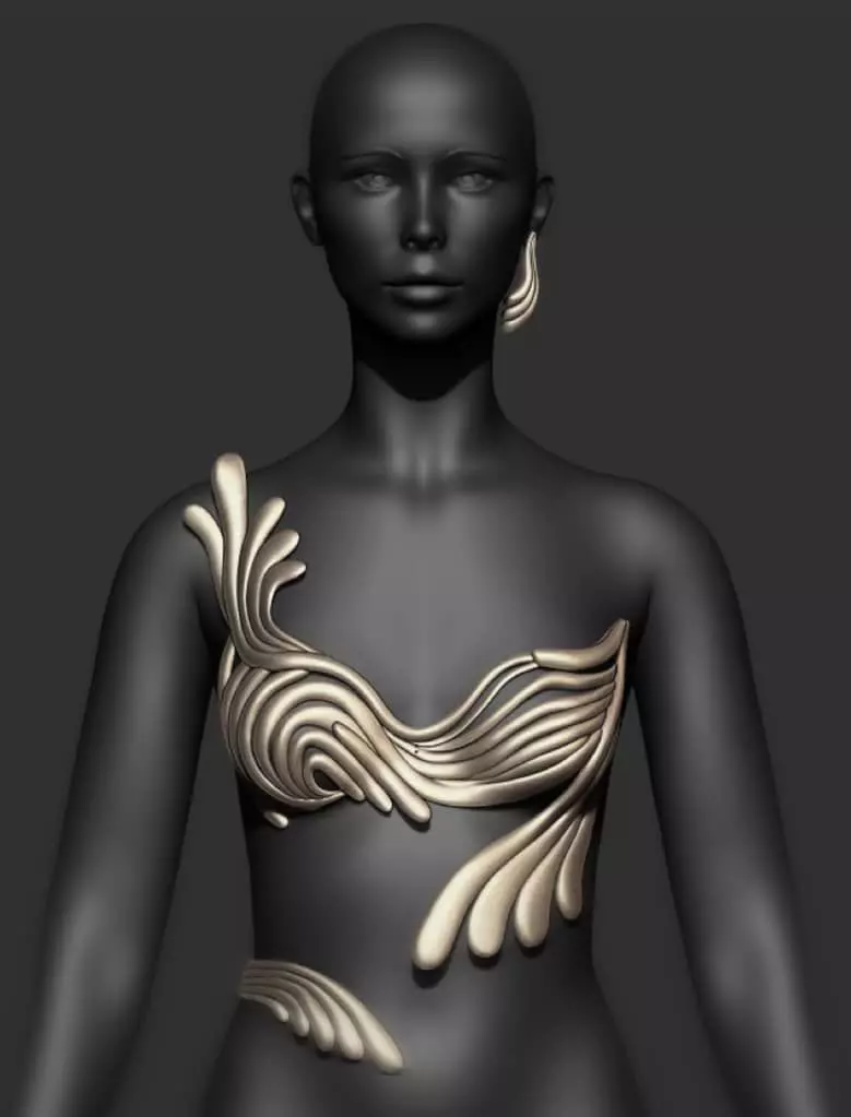  Cup Shirt Living Sea Fashion 3D print model_0