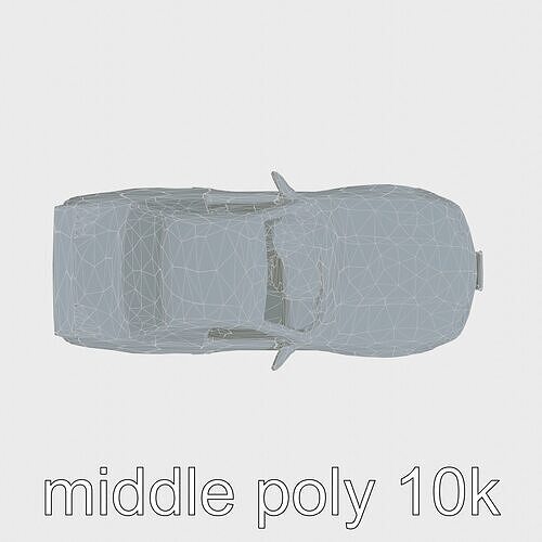 Nissan Skyline GT-R R34 High-Performance Sports Car Model Low-poly 3D model