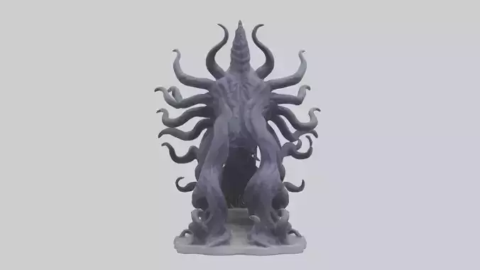 Eldritch Beast statue model