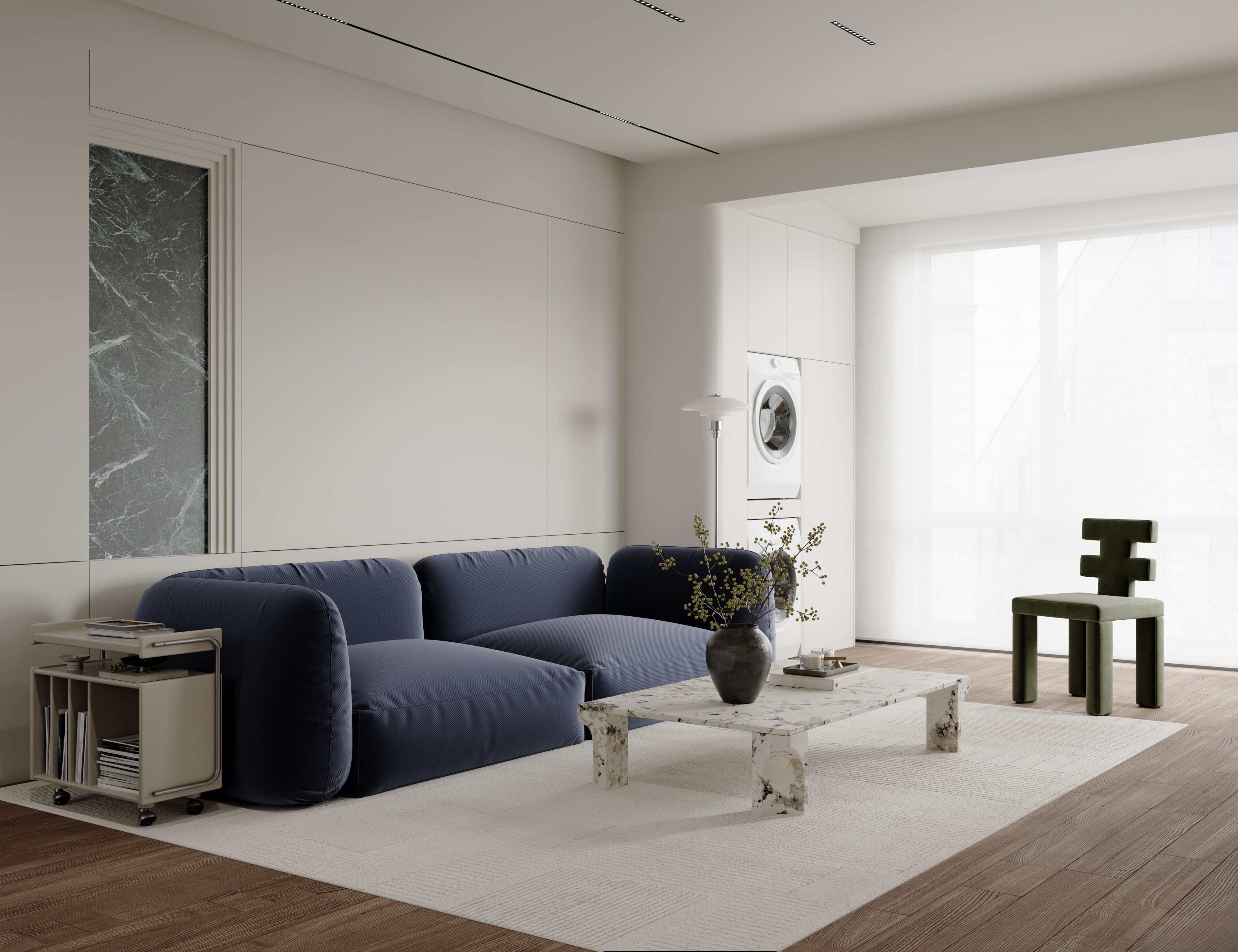apartment interior scenes      3D model_2