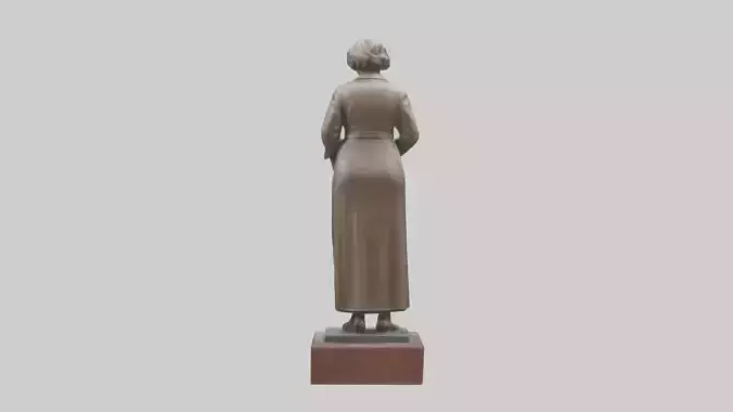 Eleanor Roosevelt statue model