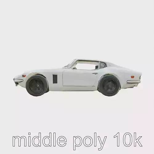 Toyota 2000GT Classic Japanese Sports Car Model