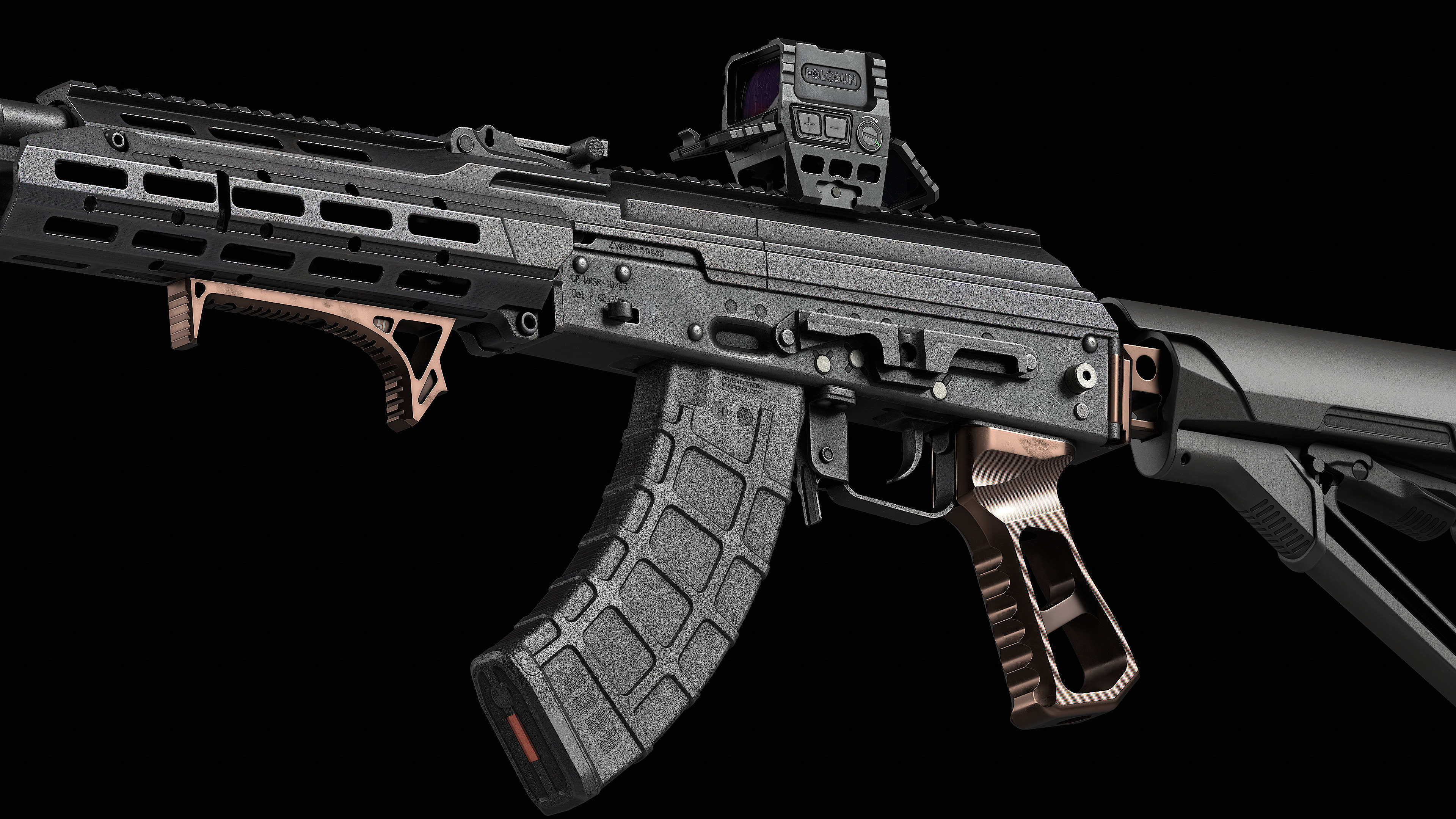 AK 103-104 Low-poly 3D model_73