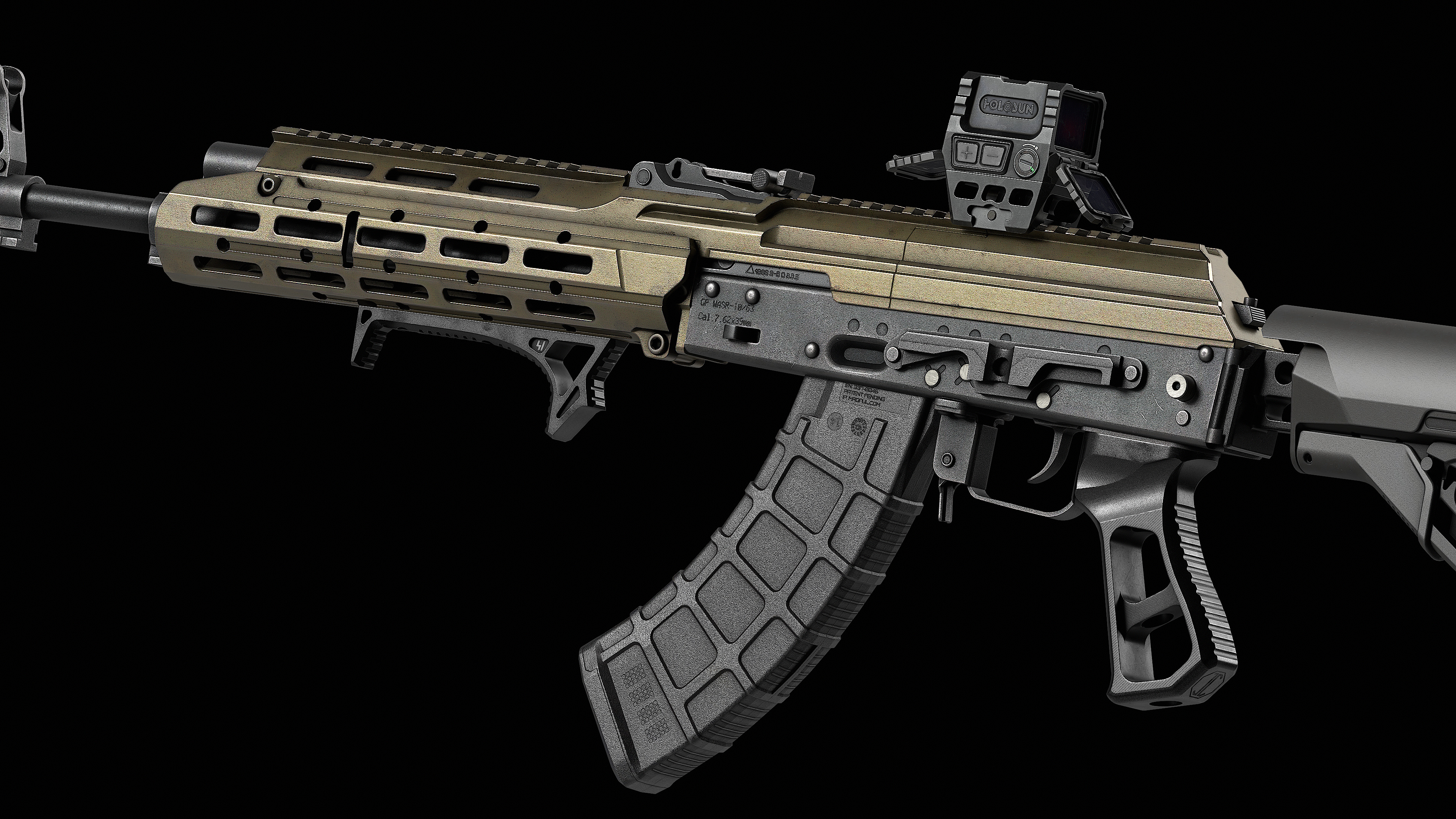 AK 103-104 Low-poly 3D model_67