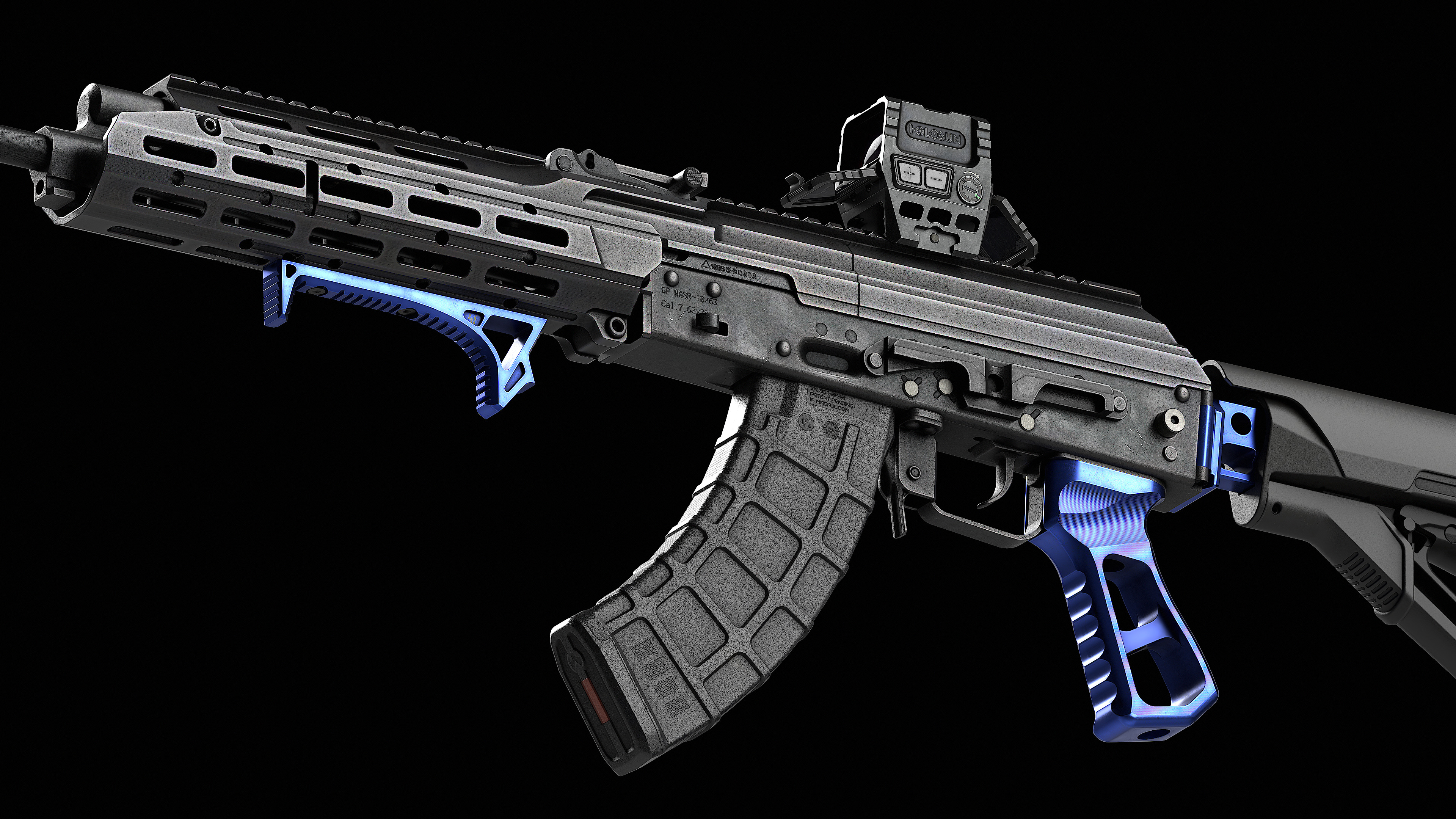 AK 103-104 Low-poly 3D model_61