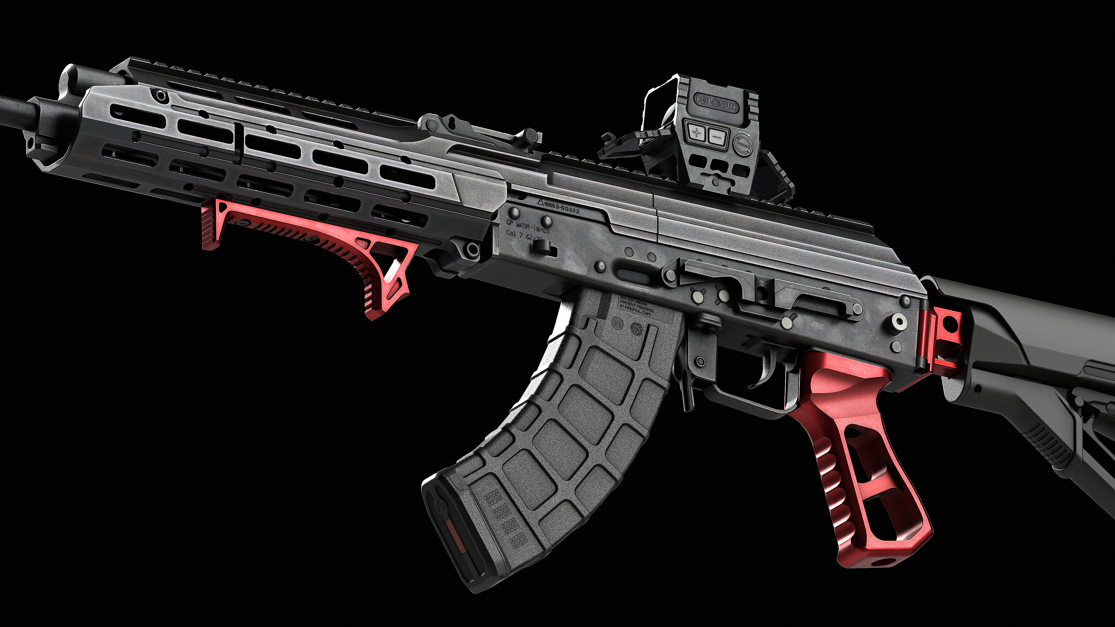 AK 103-104 Low-poly 3D model_62